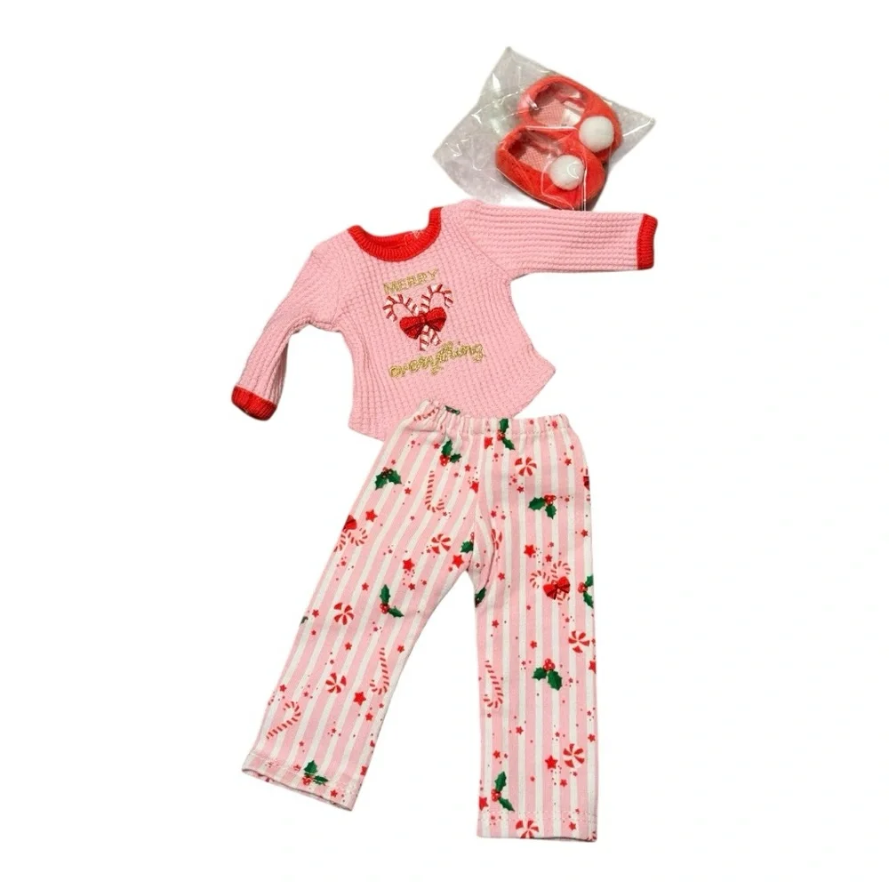 American Girl WellieWishers Christmas Pajama Set - Picture 2 of 3